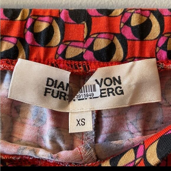 DIANE VON FURSTENBERG Abstract-foulard Flared Trousers - Picture 6 of 10